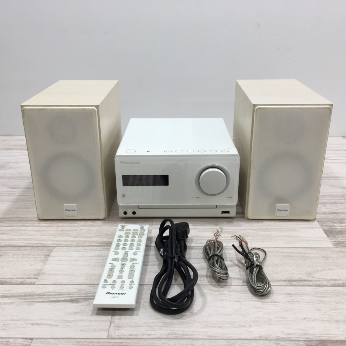 Pioneer CDミニコンポ X-CM32 ホワイト Bluetooth搭載