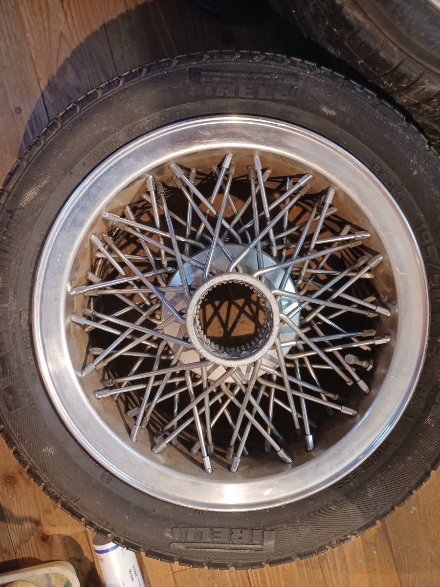WISER ワイザー ワイヤーホイール 15インチ センターロック 旧車 