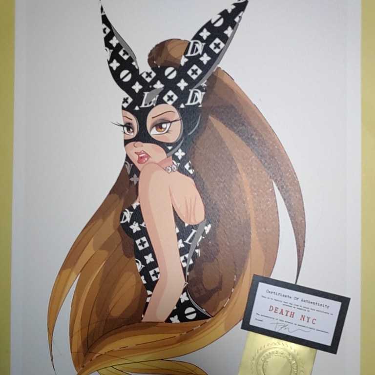 DEATH NYC 世界限定100枚 アートポスター アリアナ グランデ