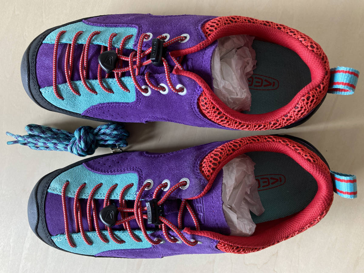 KEEN JASPER キーン PURPLE&frasl;BLACK PAISLEY メンズスニーカー 27cm 紫 キーン ジャスパー KEEN JASPER ROCKS SP GRAPE ROYAL/JEFFERSON US9/27cm 1020711