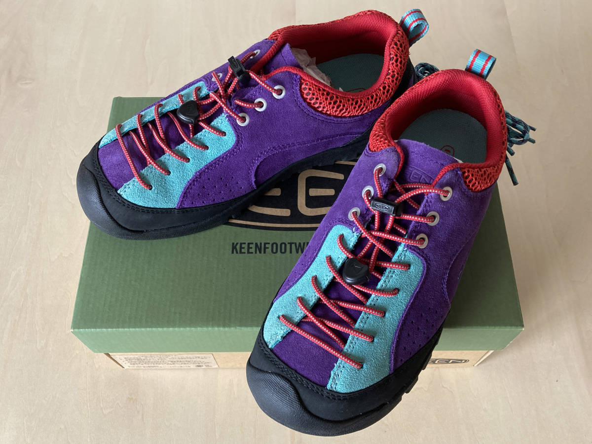 KEEN JASPER キーン PURPLE&frasl;BLACK PAISLEY メンズスニーカー 27cm 紫 キーン ジャスパー KEEN JASPER ROCKS SP GRAPE ROYAL/JEFFERSON US9/27cm 1020711