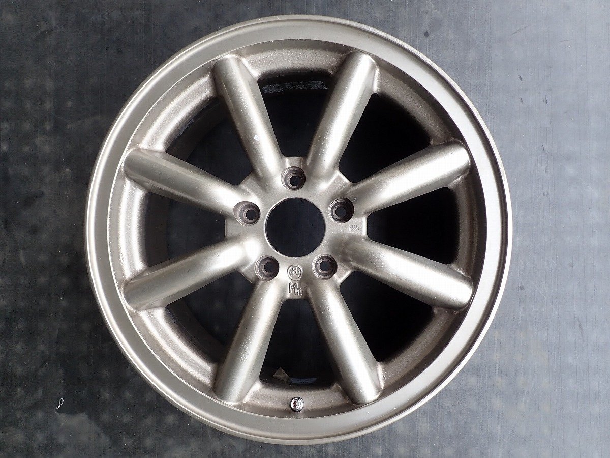 HI9371【送料無料17インチ】4本 ワタナベ RS8 エイトスポーク 中古 