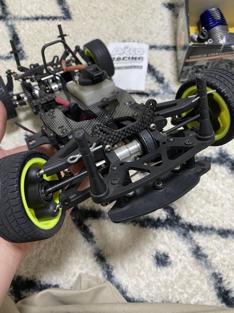 ラジコン エンジンカー picco xp12 車体 エンジン セット 無限 ラジコン エンジンカー picco xp12 車体 エンジン セット 無限