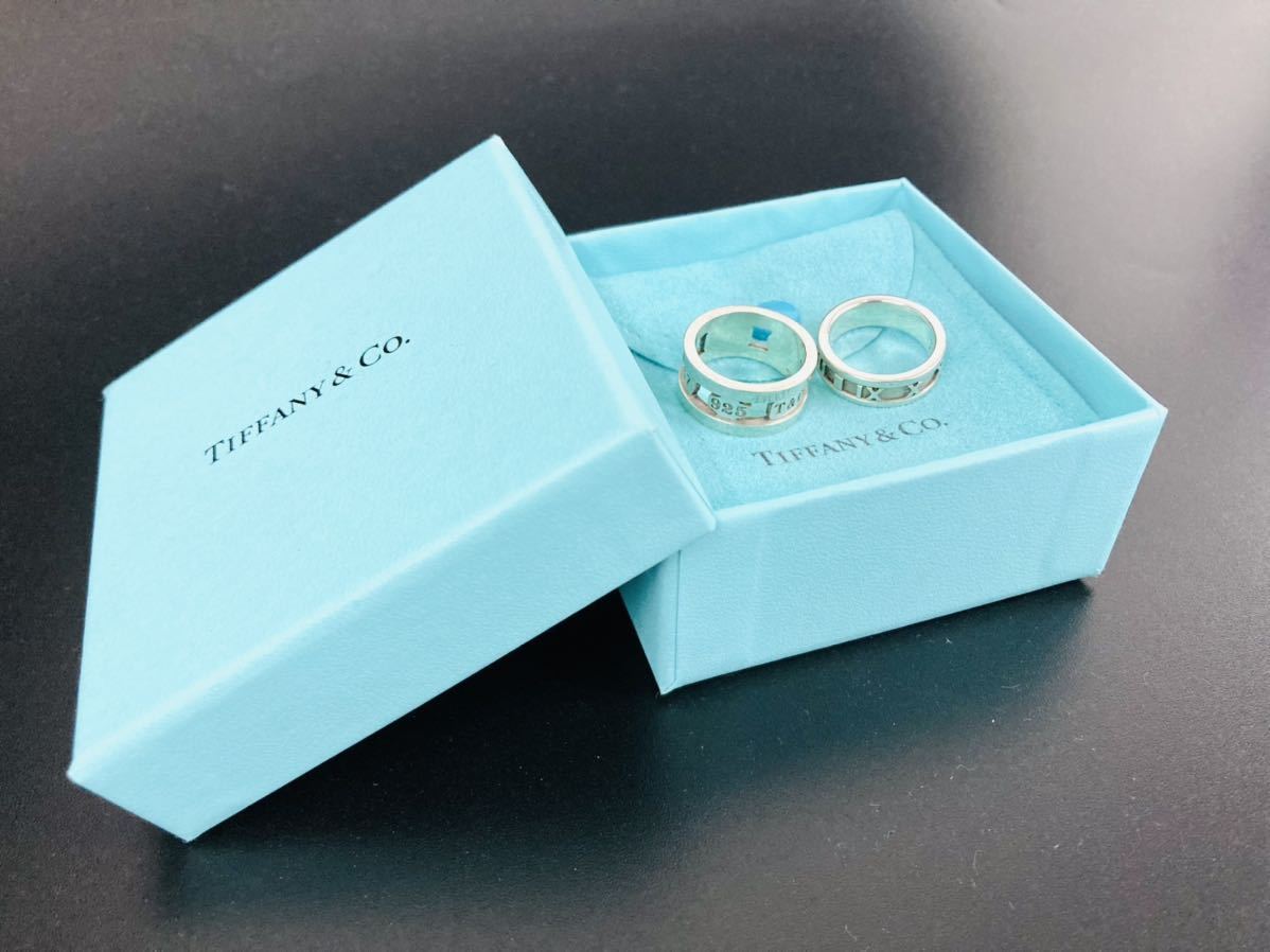 TIFFANY&Co. ティファニー シルバーリング アトラスリング エレメント