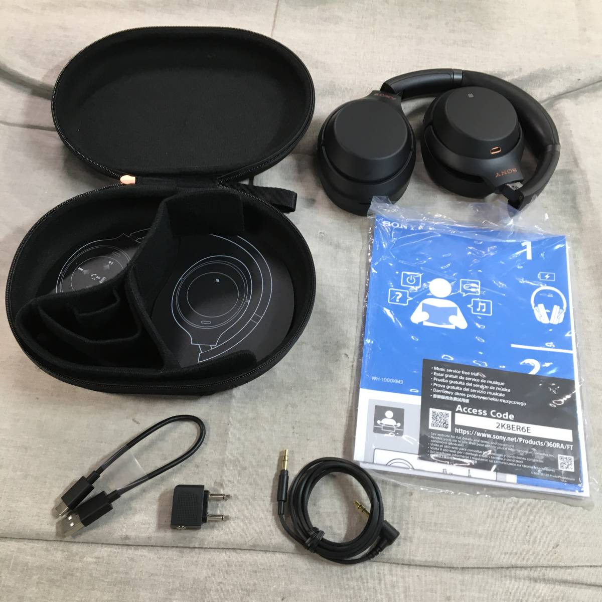 WH-1000XM3 ワイヤレスヘッドホン