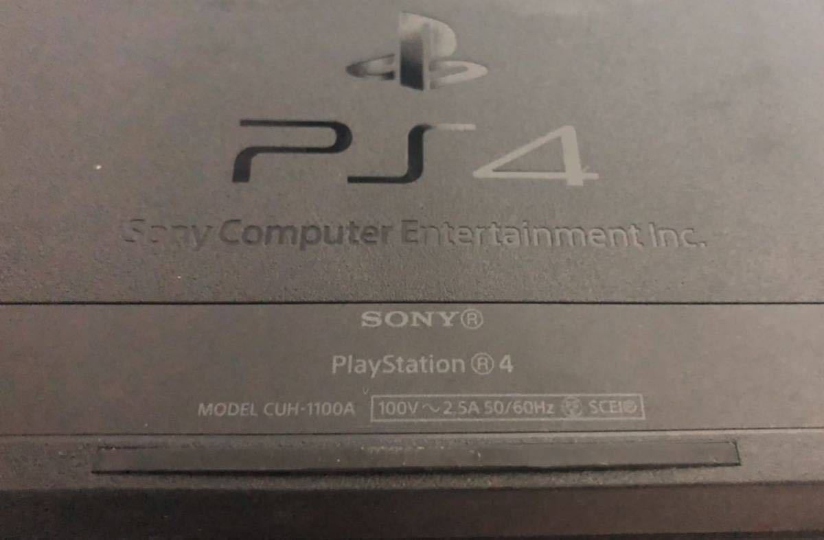 SONY ps4 CUH-1100A ジェットブラック 500gb 500GB ジェット・ブラック