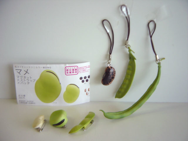 正規品，お得 ♯Iui26IZネイチャーテクニマメストラップバッヂ全6種そら豆花豆♂奇譚KITAN CLUB♀200円〓012490_b(一般)｜売買されたオークション情報、yahooの商品情報をアーカイブ公開 - オークファン 一般