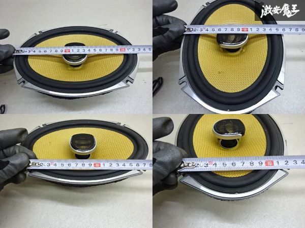 保証付 Carrozzeria カロッツェリア 2WAYスピーカー 楕円型 TS-J69A