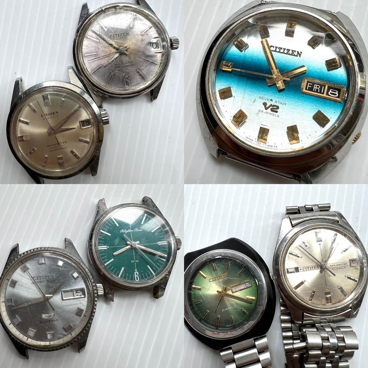希少！ シチズン CITIZEN アンティーク クリスタルセブン V2 ホーマー 