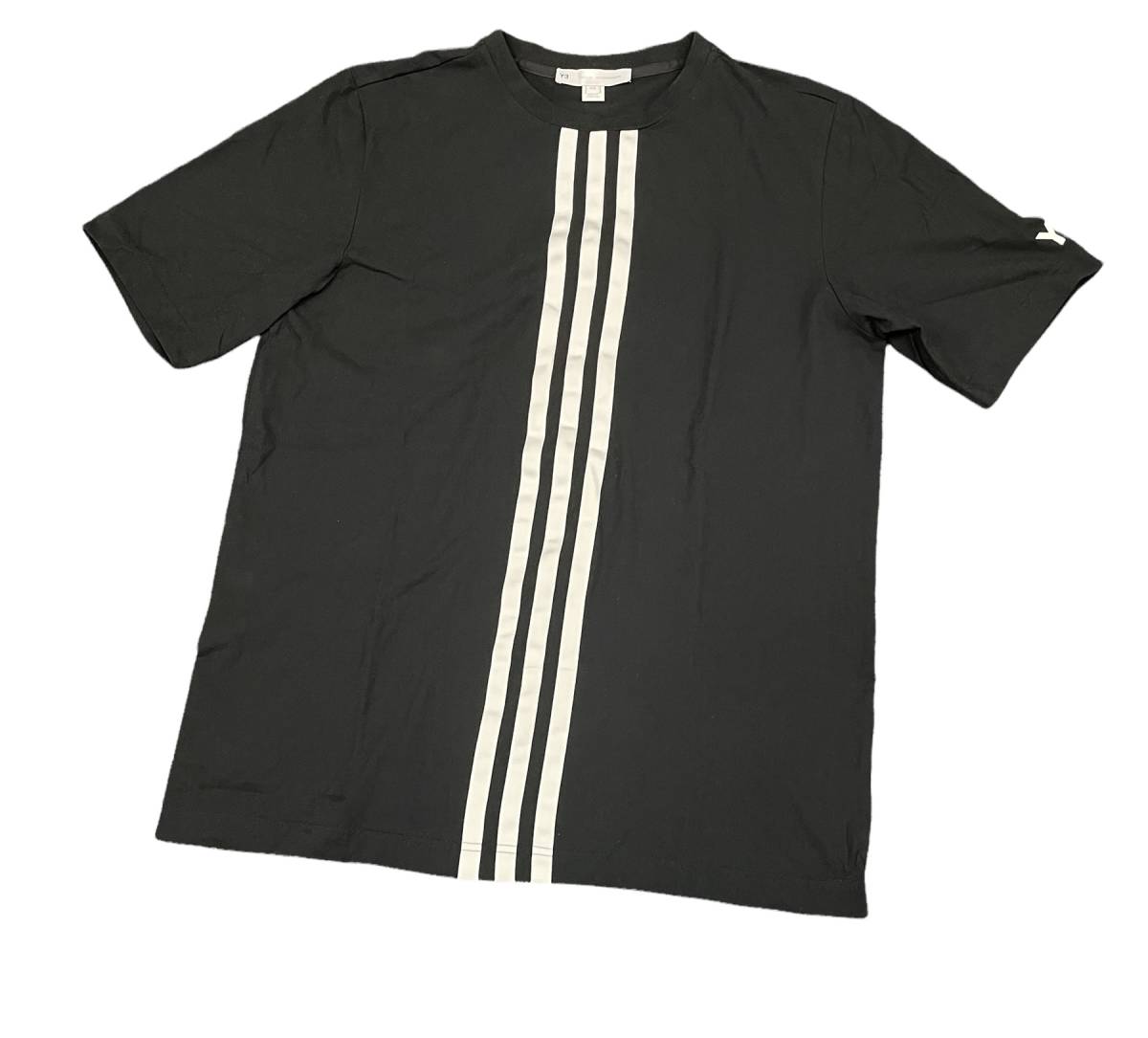 定17600円■ Y-3 20周年限定 CH1 SHORT SLEEVE CENTER FRONT STRIPES TEE Tシャツ クルーネック カットソー ヨウジヤマモト ワイスリー ■M Y-3 ワイスリー TEE U 新入荷│1page｜通常価格とセール価格│Y-3 OUTER│1page｜通常価格│Y-3
