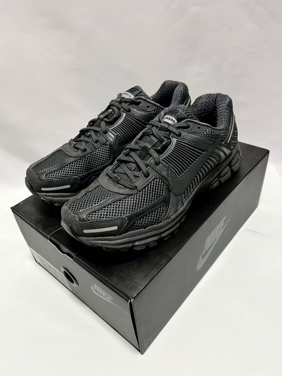 【超激得，格安】 NIKE ZOOM VOMERO 5 SP ナイキ ズーム ボメロ 5 SP US9.5 27.5cm BLACK スニーカー Supreme 靴 限定 即(27.5cm)｜売買されたオークション情報、yahooの商品情報をアーカイブ公開 - オークファン 27.5cm