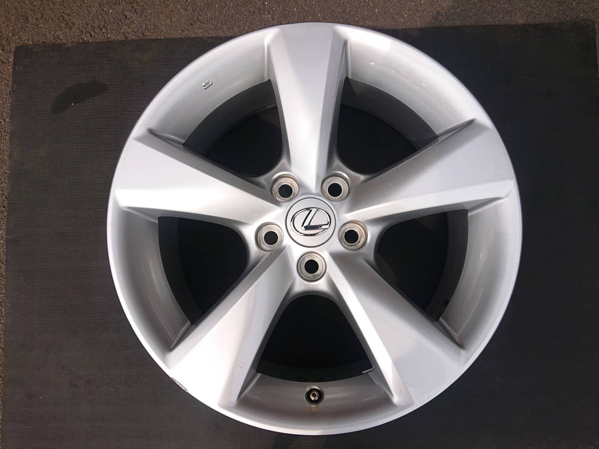 3月30日までこの価格 レクサス RX純正ホイール 18インチ7.5j+35
