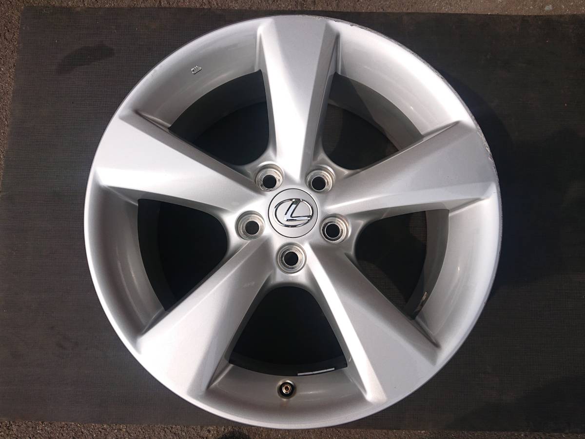 レクサス RX 純正】 18インチ 7.5J +35 PCD114.3-5H ハブ径約 レクサス RX 純正】 18インチ 7.5J +35 PCD114.3-5H ハブ径約