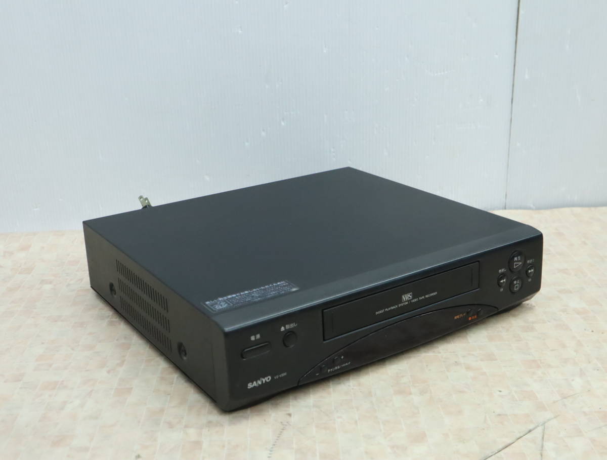 VHS ビデオデッキ｜SANYO サンヨー VZ-V200 本体のみ｜ビデオテープ 