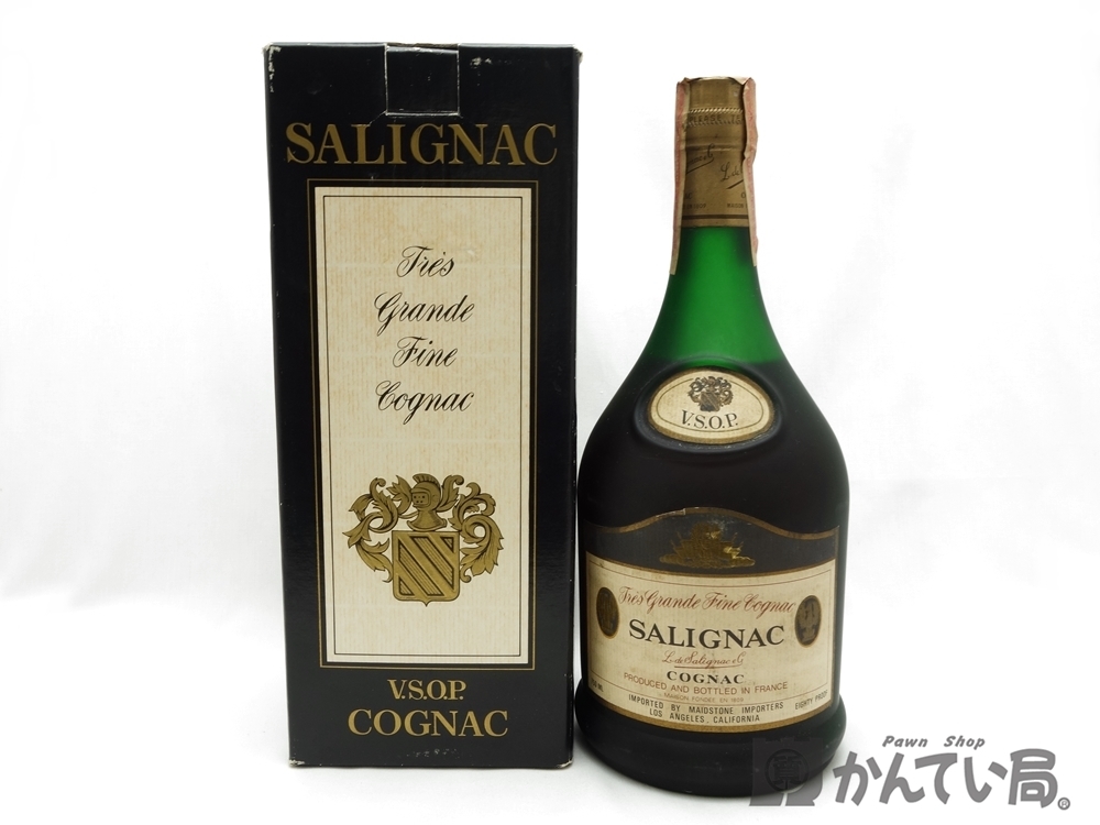 22-1821【レア】SALIGNAC サリニャック VSOP コニャック ブランデー
