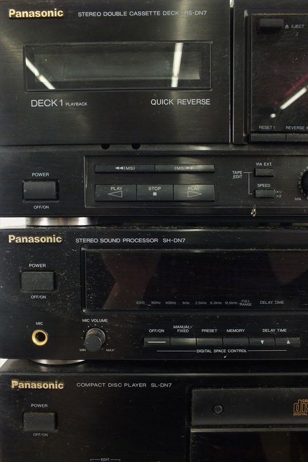◆ Panasonic SH-DN7N ST-DN7 SU-DN7 SL-DN7 SH-DN7 RS-DN7 SB-DN7 システムコンポ 中古現状品 220509G3289 SH-DN7N Panasonic ST-DN7 G スピーカーセット SB-DN7&frasl;SH-DN7&frasl;SU-DN7&frasl;SL