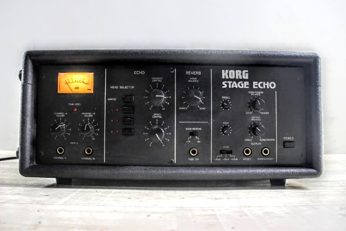 No.2879 KORG Stage Echo SE-300 ビンテージ テープエコー 78年製 