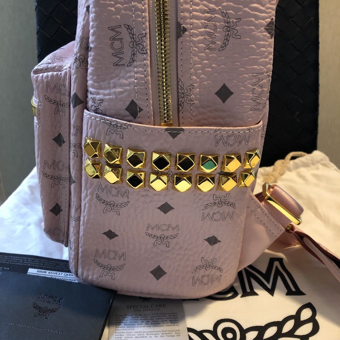 mcm リュック パウダーピンク ミニサイズ mini MCM リュック mcm リュック パウダーピンク ミニサイズ mini MCM リュック