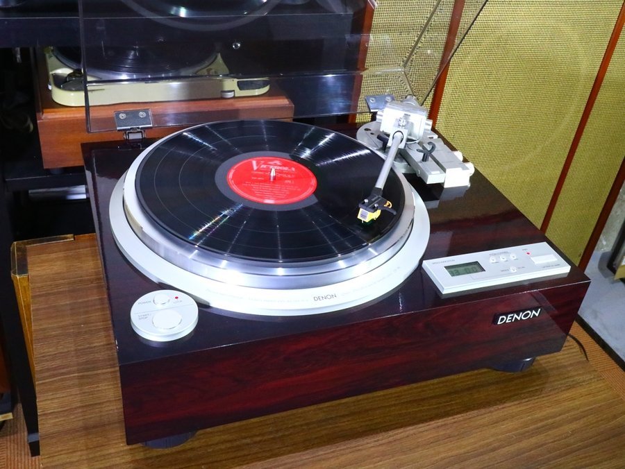 未使用品 DENON DP-59L DIRECT DRIVE TURNTABLE 滑らせ SYSTEM デノン 