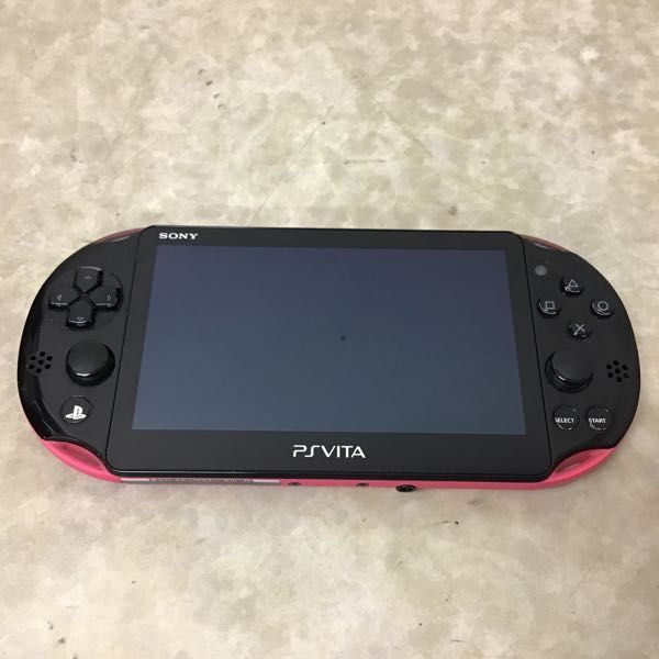 1円～ 箱無 動作確認済/初期化済 PS VITA PCH-2000 ピンク/ブラック 