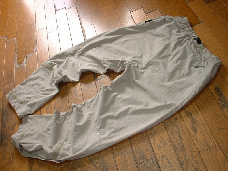 mont bellフリーライドパンツ美品Lベージュ正規1130215モンベルアウトドアSTRETCHナイロントレッキングクライミングO.D.サウスリム