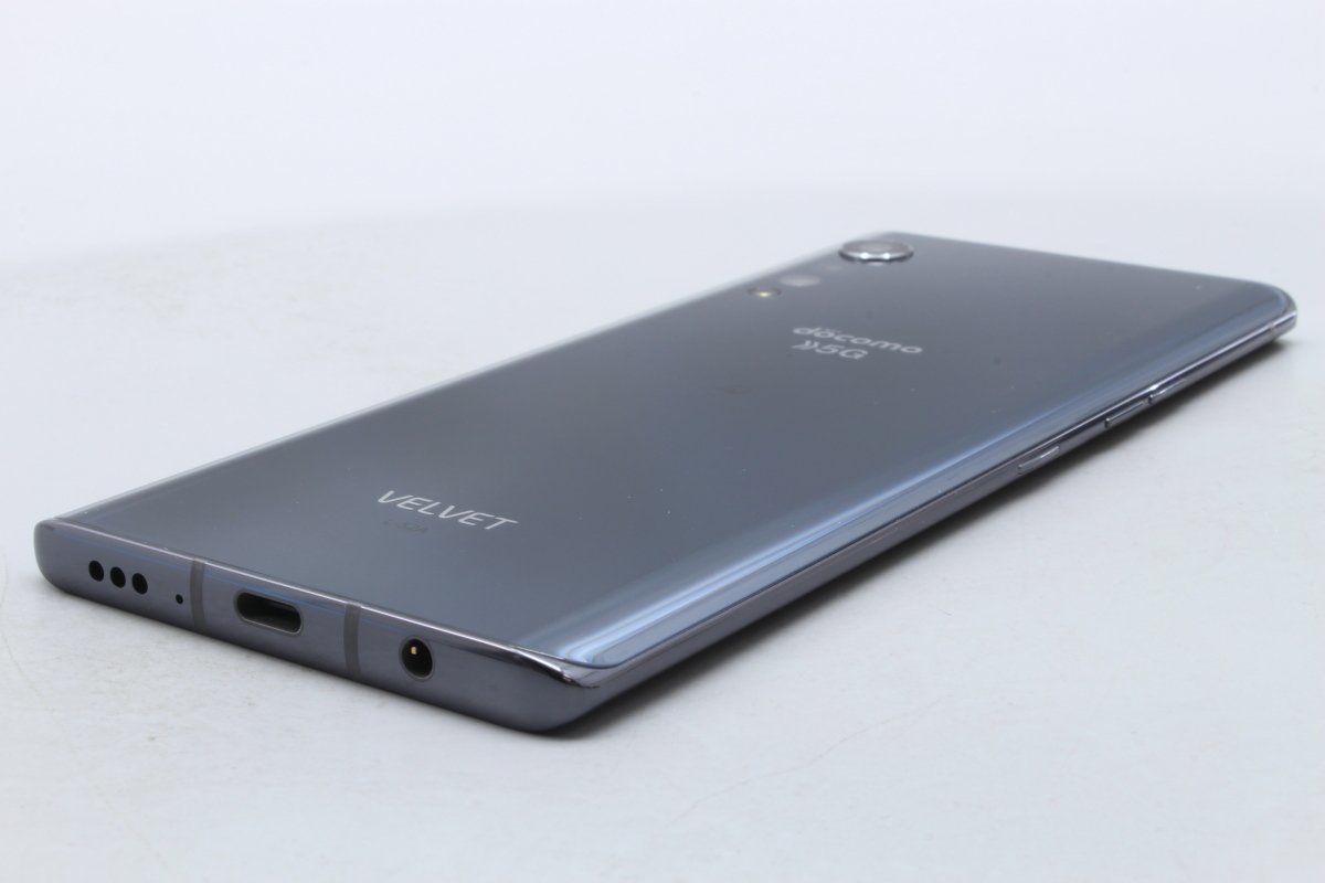 LG VELVET L-52A オーロラグレー □ドコモ☆Joshin2659【1円開始・送料