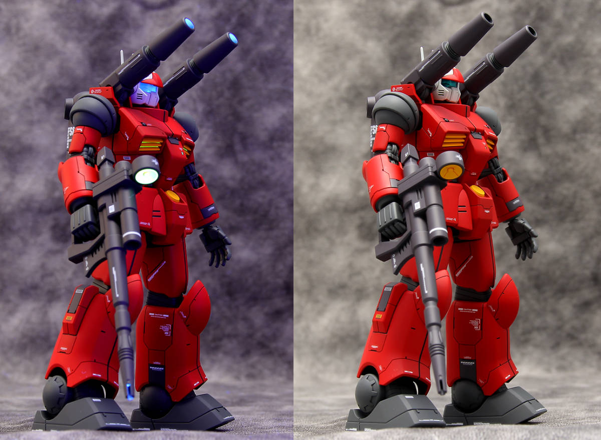 ガンキャノン改修塗装済完成品 Hguc 1 144 リバイブ Revive ガンダム 発光 Mg Rg 完成品 売買されたオークション情報 Yahooの商品情報をアーカイブ公開 オークファン Aucfan Com