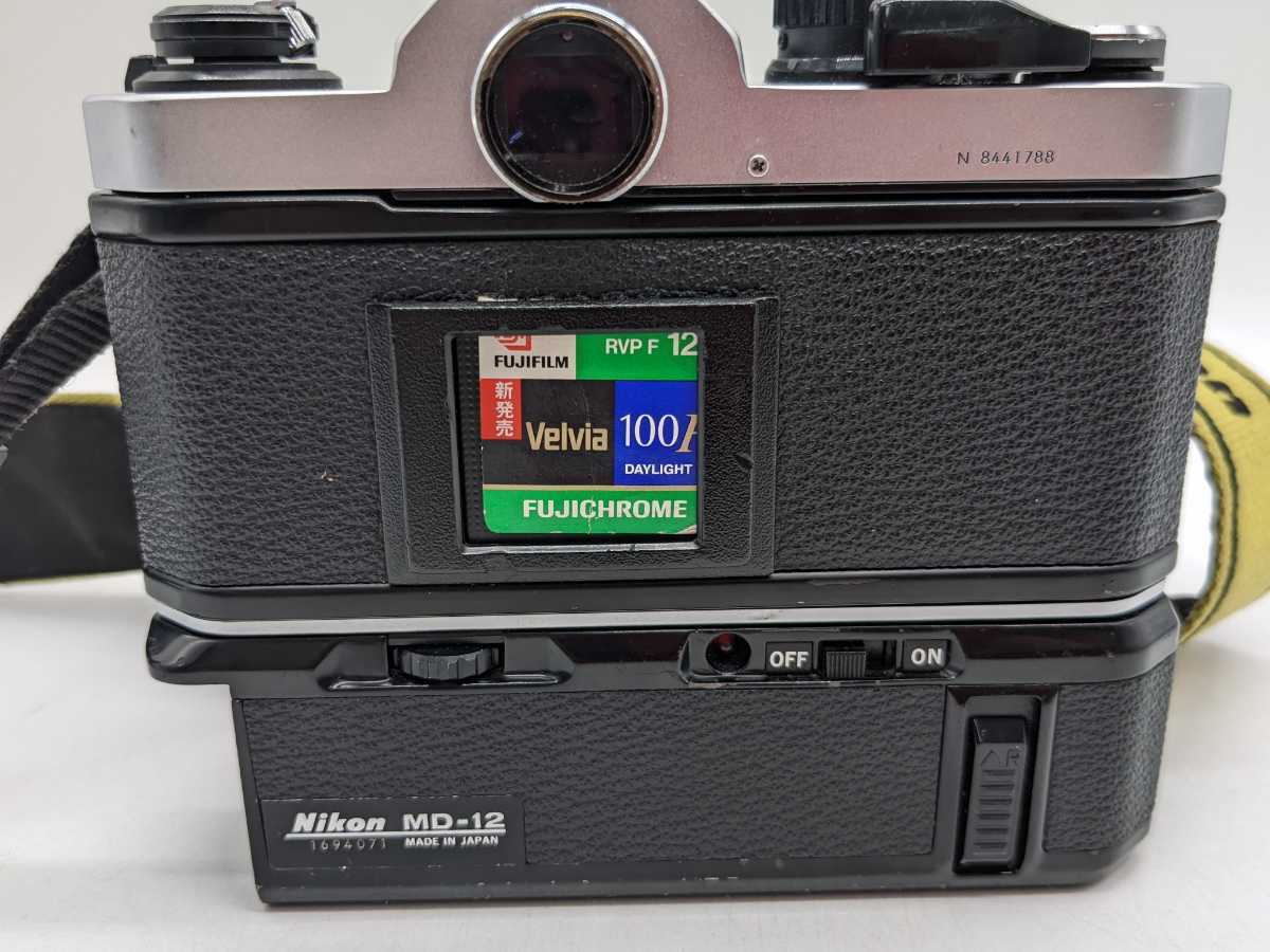 3-00003 NIKON ニコン FM2 モータードライブ MD-12 一眼フィルムカメラ