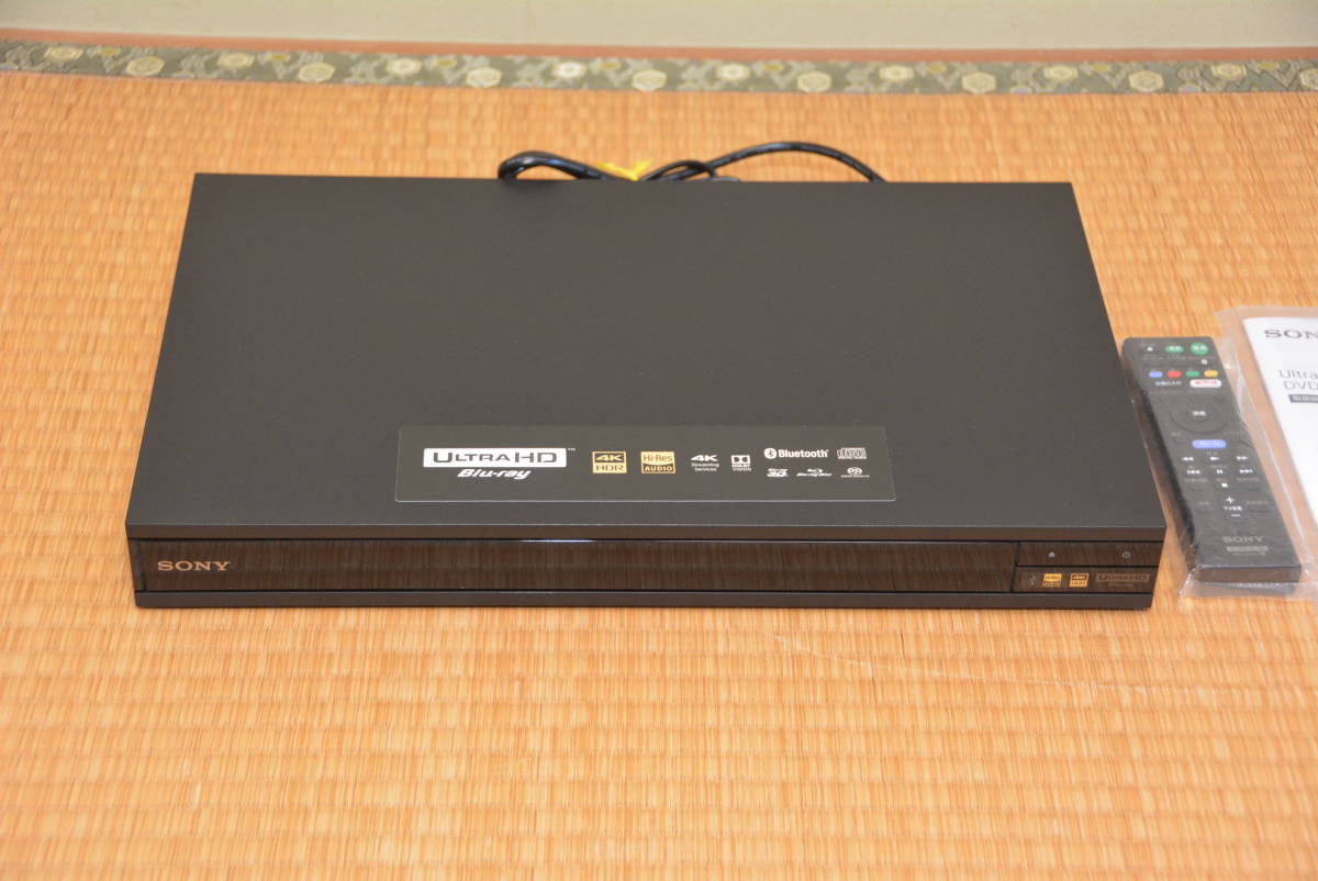 SONY Ultra HDブルーレイ/DVDプレーヤー UBP-X800M2 中古美品 動作OK