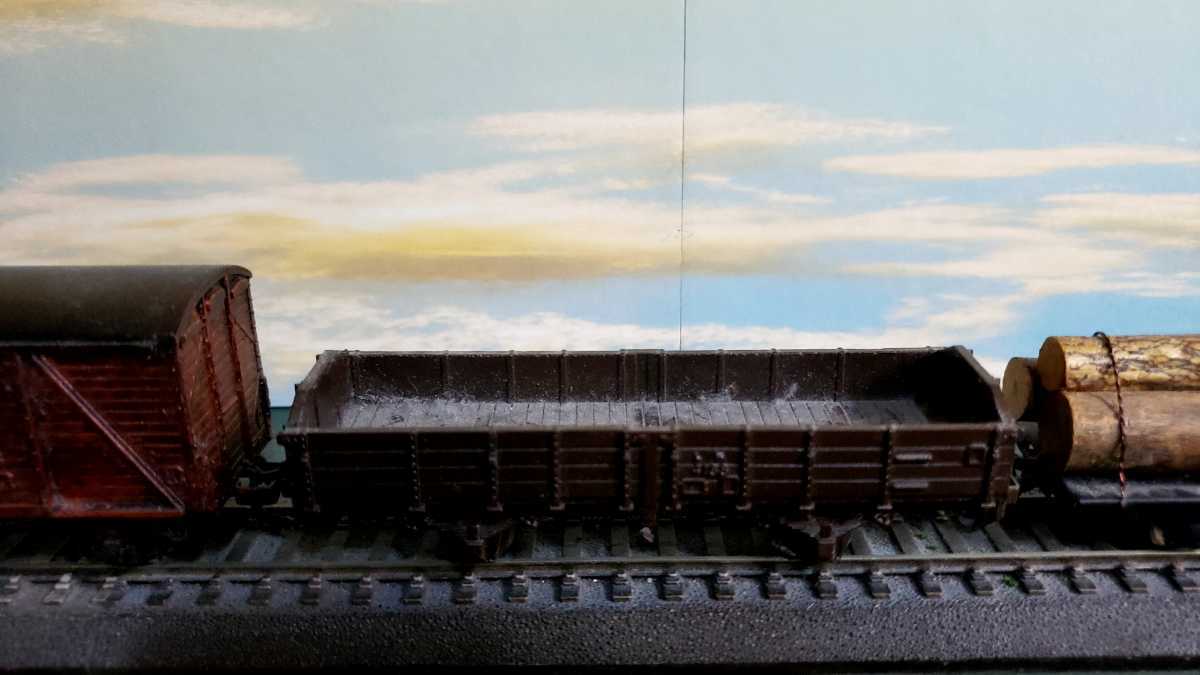 HO 森林鉄道 5輌編成セット 木曽森林鉄道 HOナロー 日本農林機械製鋼