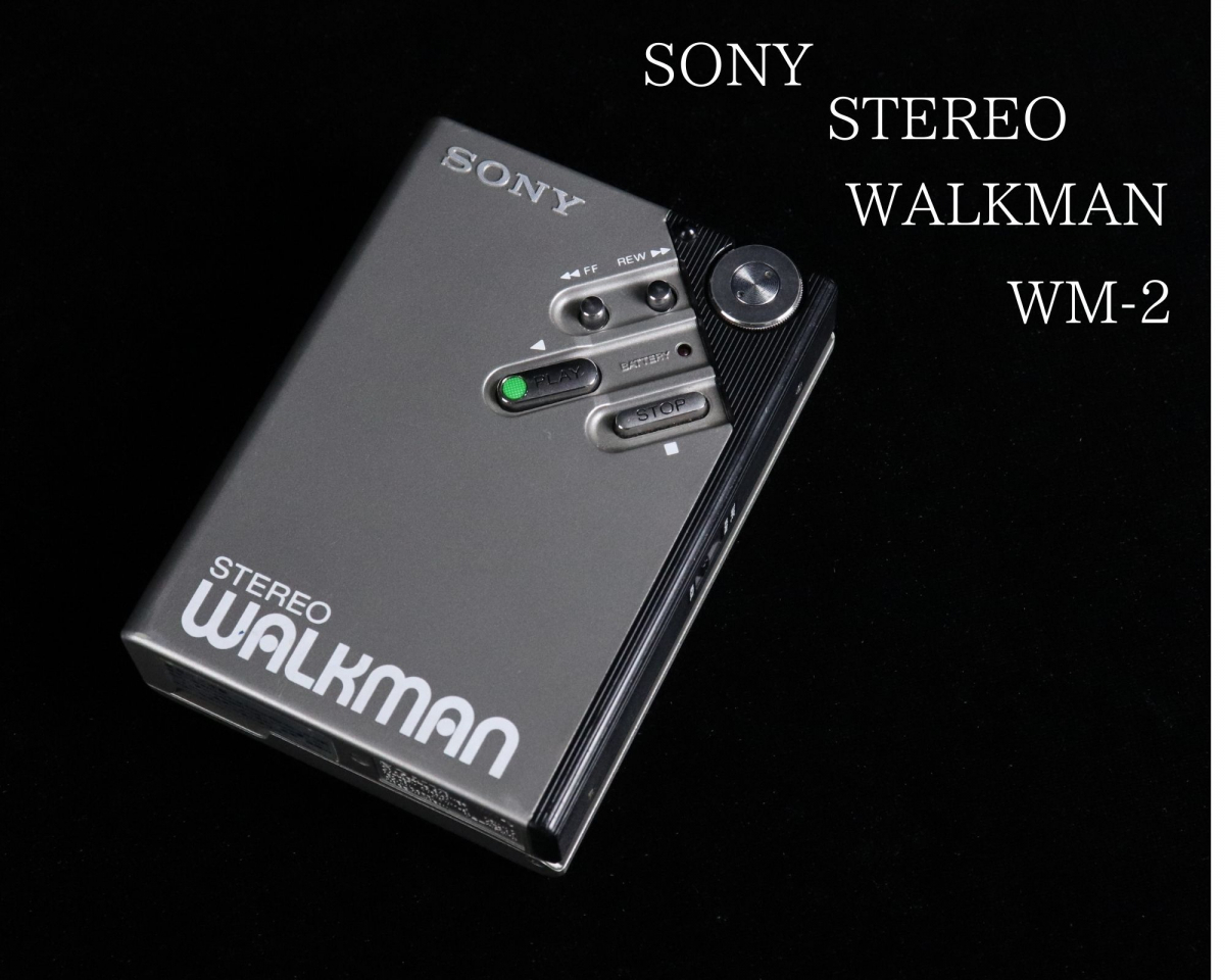 SONY WM-2 WALKMAN II カセットプレーヤー ソニー Cassette レッド