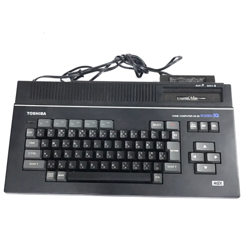 東芝 MSX HX-30 PASOPIA IQ 16K ホームコンピュータ MSX 通電確認済み