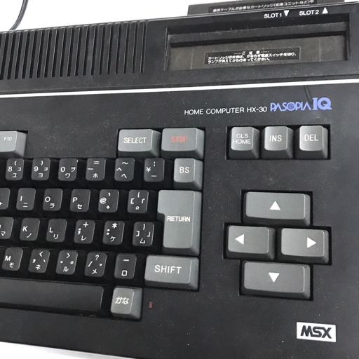 東芝 MSX HX-30 PASOPIA IQ 16K ホームコンピュータ MSX 通電確認済み