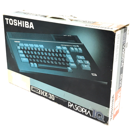 東芝 MSX HX-30 PASOPIA IQ 16K ホームコンピュータ MSX 通電確認済み
