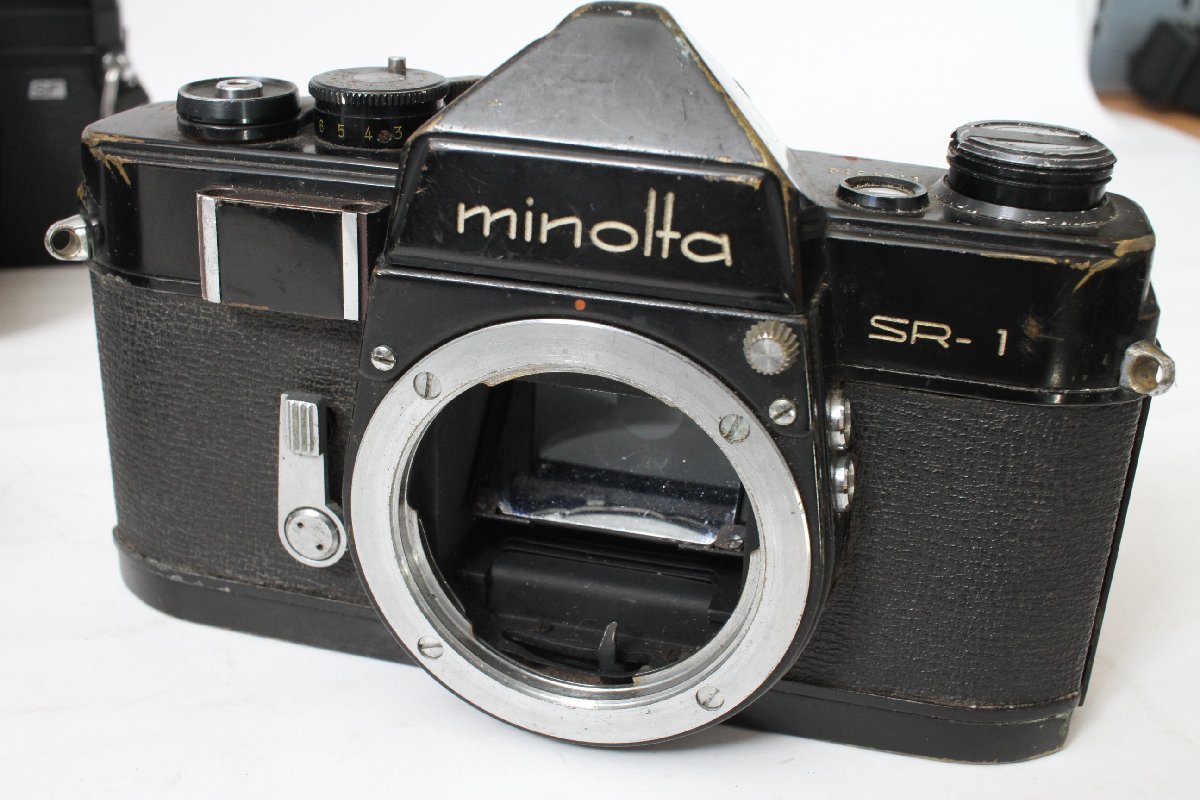 ☆1円～ジャンク品☆MINOLTA・ミノルタX-7ボディ等5台＆レンズ2本