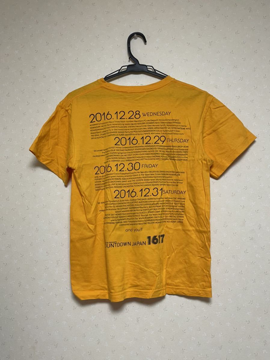 COUNTDOWN JAPAN 1617☆Tシャツ☆Mサイズ☆ROCKIN