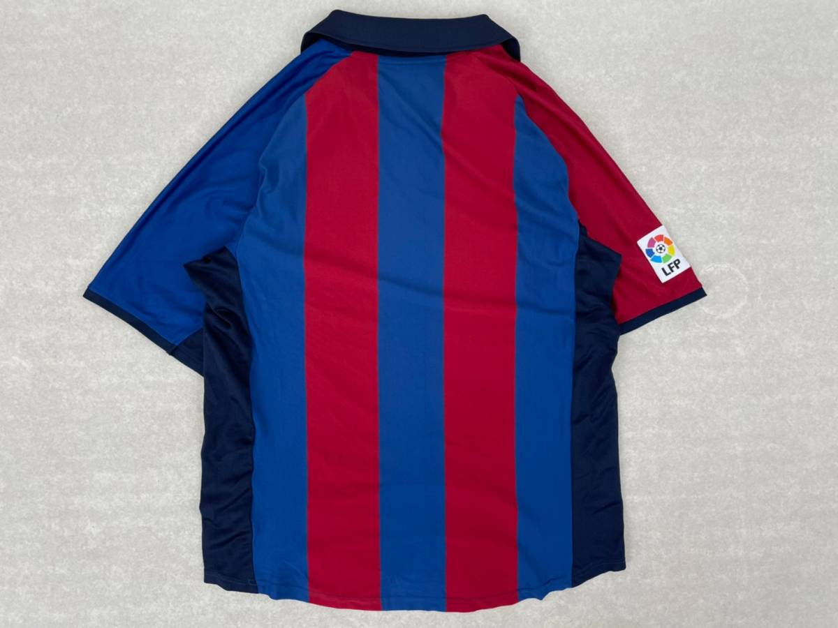 NB279 NIKE ナイキ DRI-FIT FCバルセロナ 2001-2001 ホーム 半袖