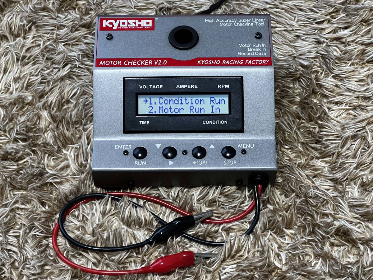 京商 モーターチェッカー Ver2.0 通電OK 【公式通販】