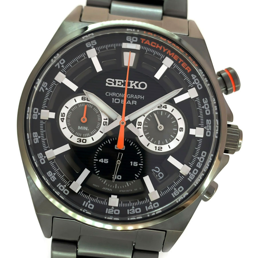 1円【新品正規品】SEIKOセイコーメンズ腕時計男性10気圧防水日付