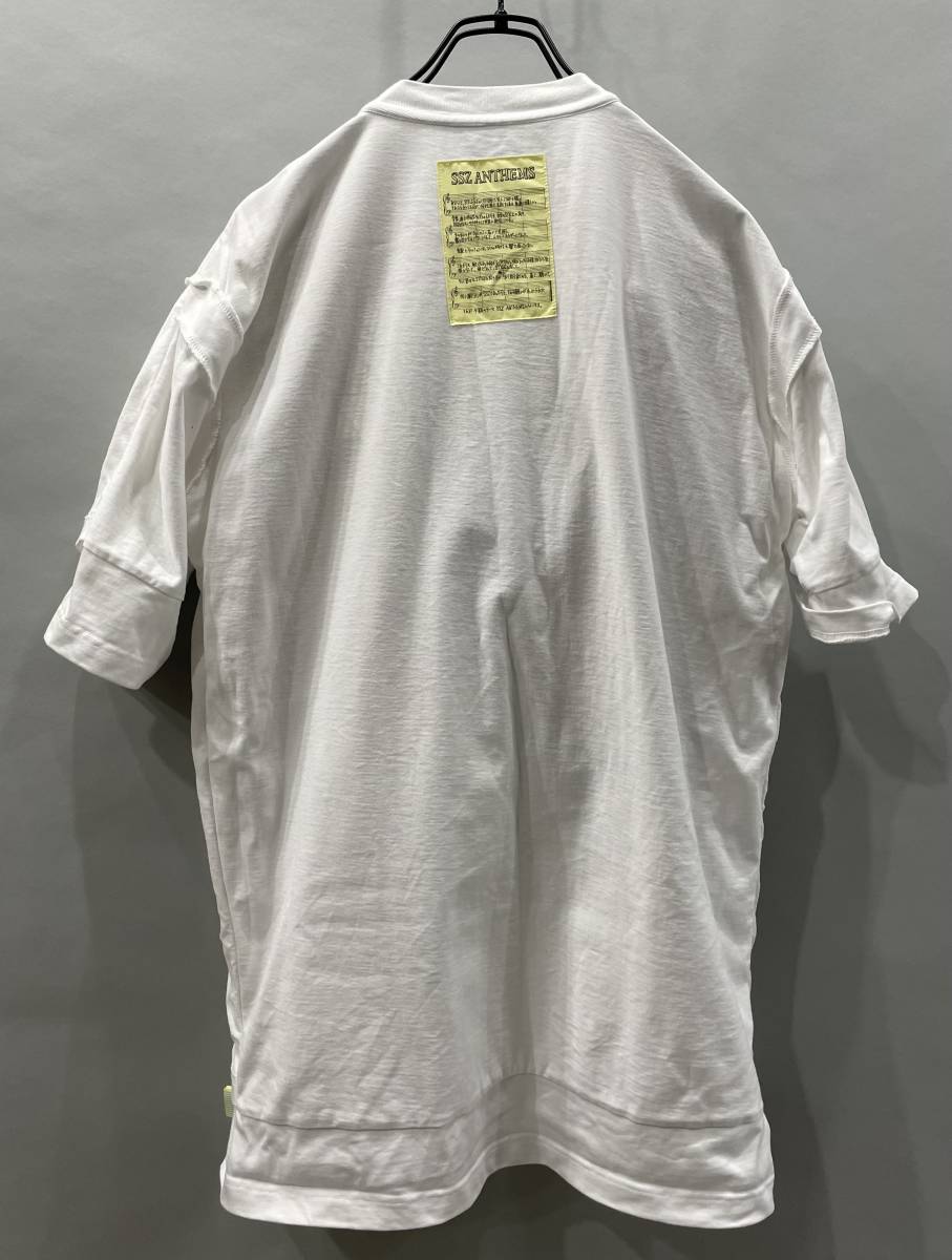 送料無料 SSZ BEAMS エスエスゼット ビームス V&D TEE ホワイト 半袖T