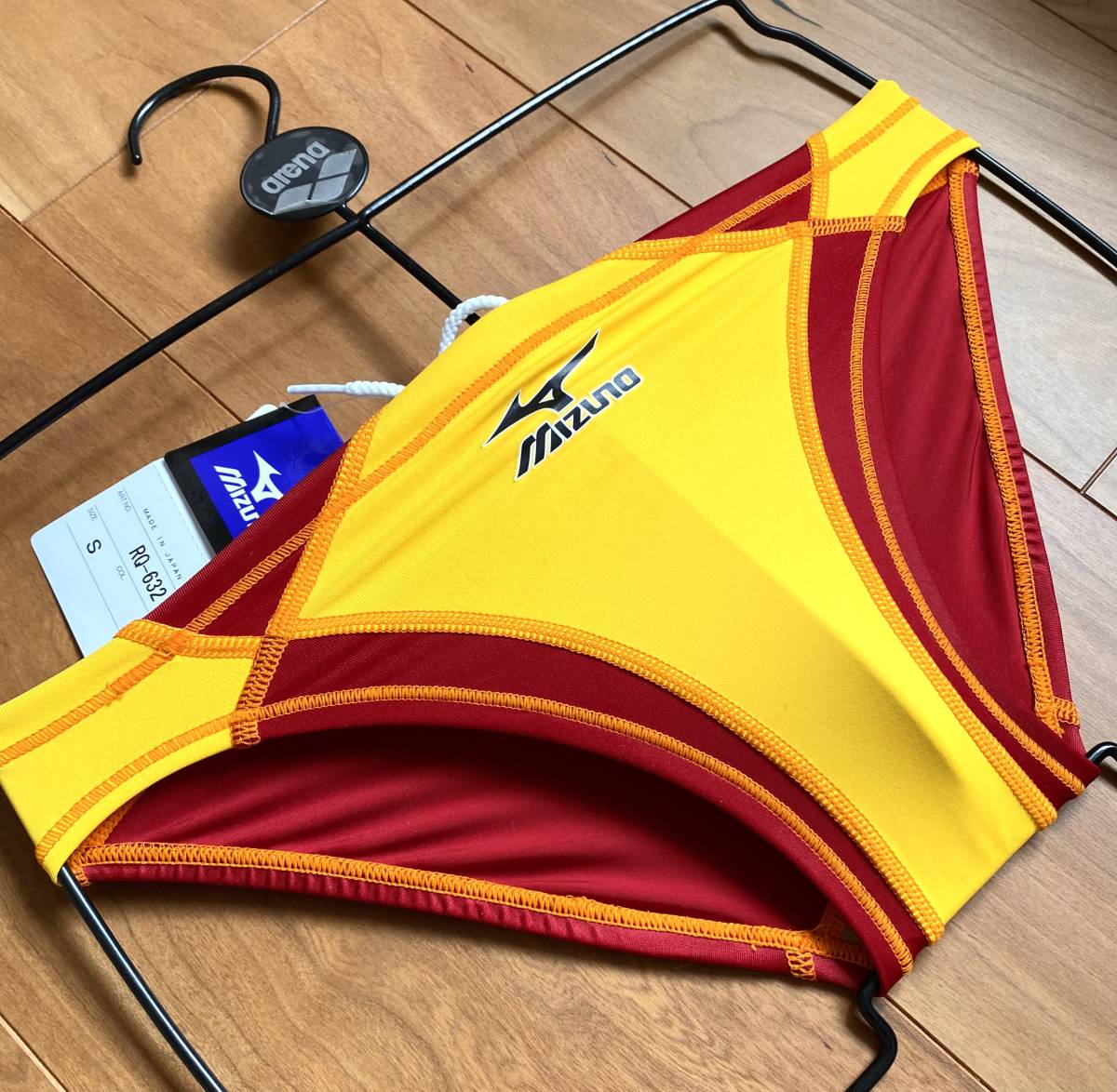 新品・タグ付き】MIZUNO / RQ-632 / 競泳水着 / Sサイズ / キネシス 