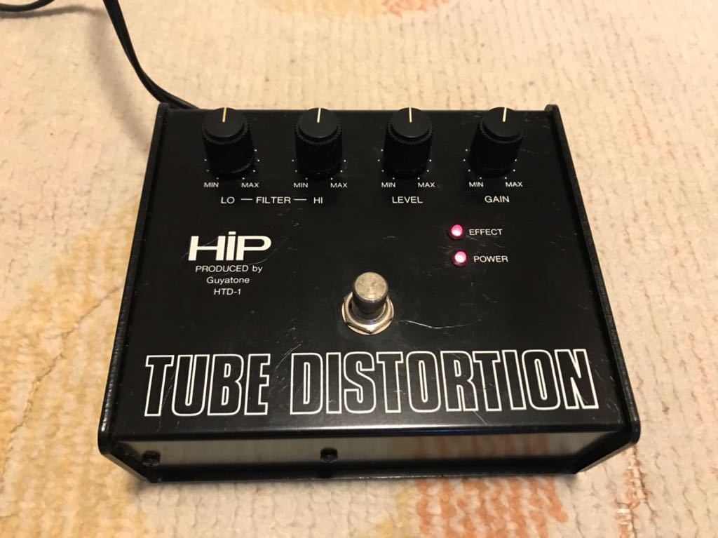 ギター Guyatone HiP TUBE DISTORTION HTD-1 Guyatone HTD-1 TUBE DISTORTION Tube Guyatone Distortion Made Rare
