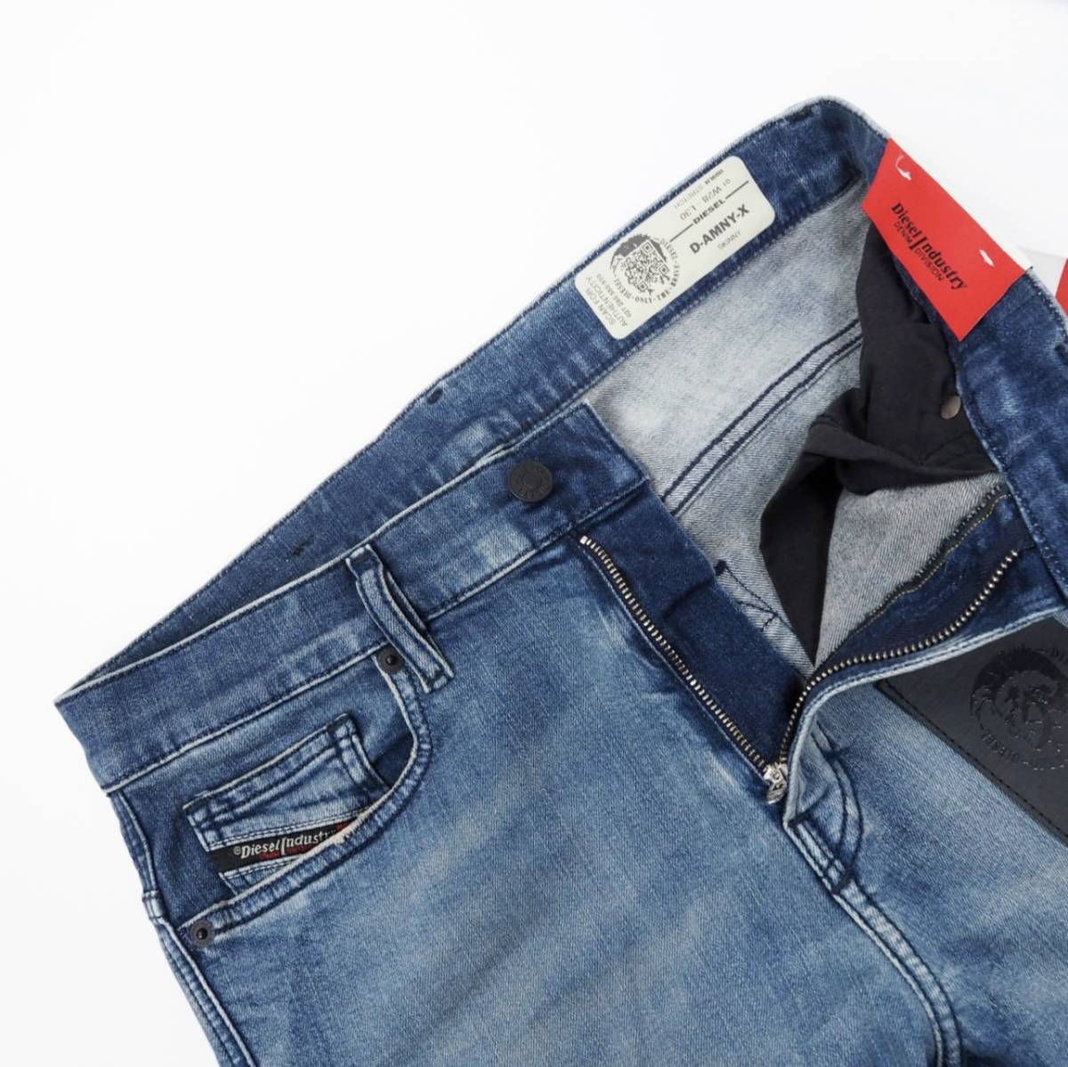 DIESEL ディーゼル D-AMNY-X 069LH スキニー シルエットデニム W30 DIESEL D-AMNY-X Jeans D-Sire 09n67の BOOMERANG
