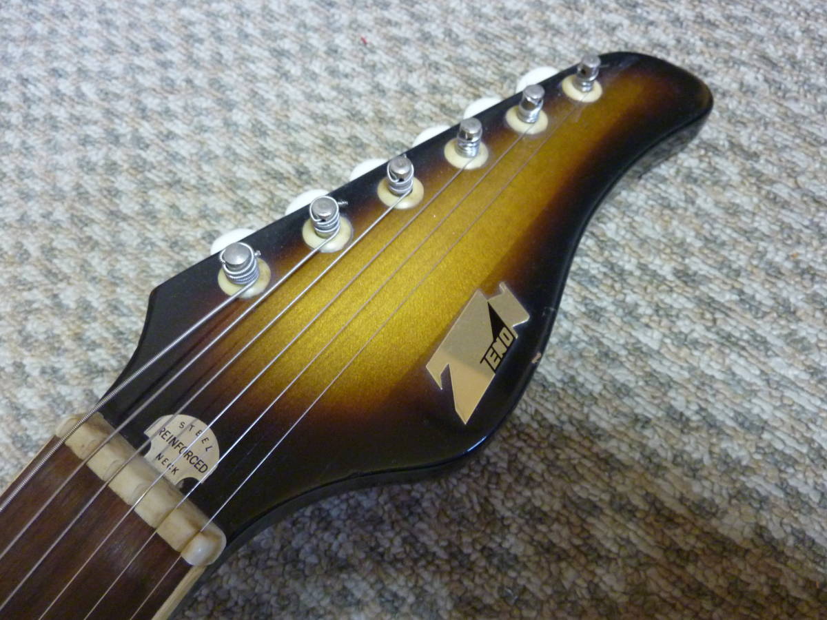 素敵なデザイン 65年頃製 Zen-on製 ビザール ギター ES-70T(本体