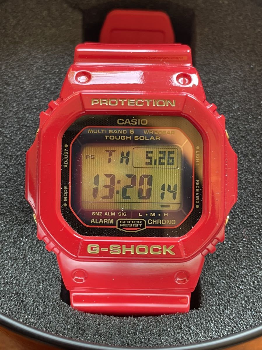 G-SHOCK GW-M5630A-4JR CASIO - カシオ 30周年記念モデル レッド 電波
