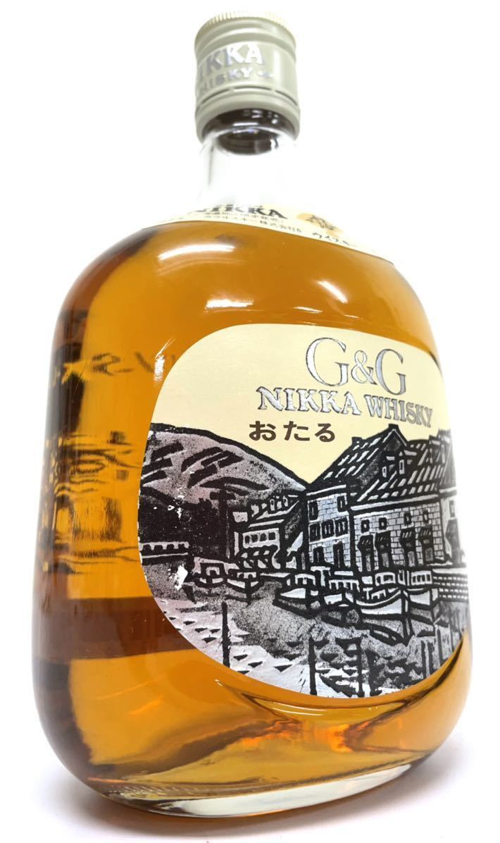 1円～【未開栓】NIKKA WHISKY G&G 760ml 43％ ニッカウイスキー／A