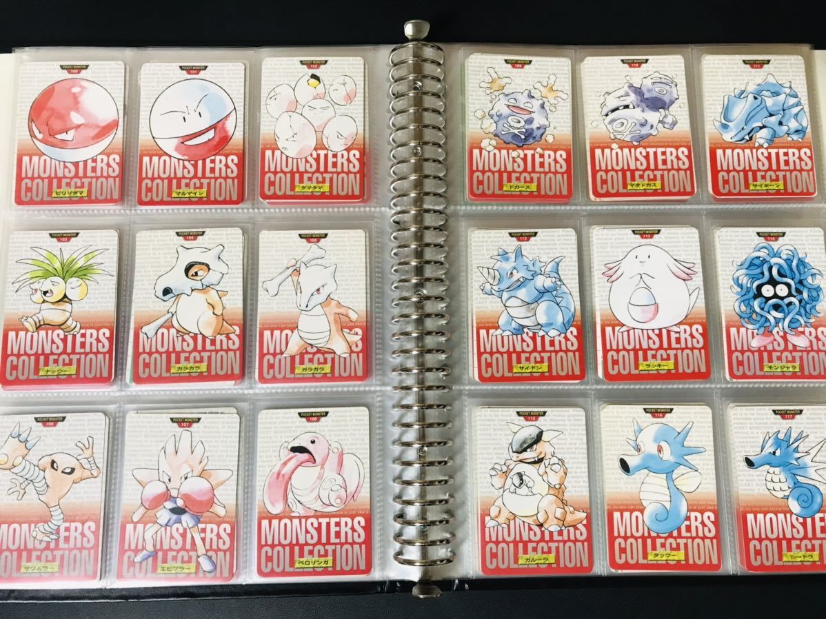 ポケモン ポケットモンスター カードダス 全153種 コンプリート 赤版