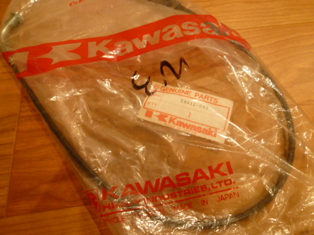 カワサキ　650RS　W3　ワイヤー　検）当時_4