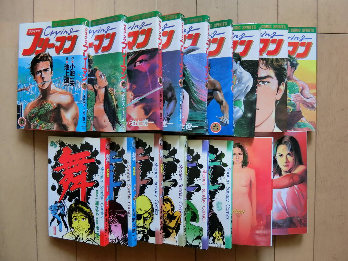クライングフリーマン 今日子 舞 １7冊セット 池上遼一 小池一夫 古本 全巻セット 売買されたオークション情報 Yahooの商品情報をアーカイブ公開 オークファン Aucfan Com