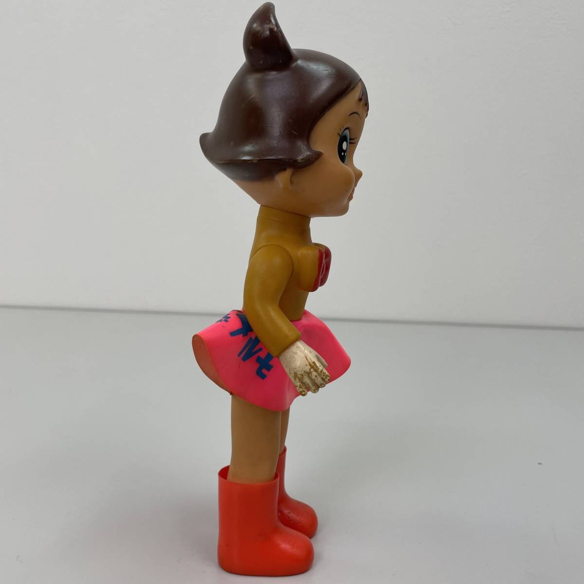 B220531 当時物 中嶋製作所 ふしぎなメルモ メルモちゃん ソフビ 人形 